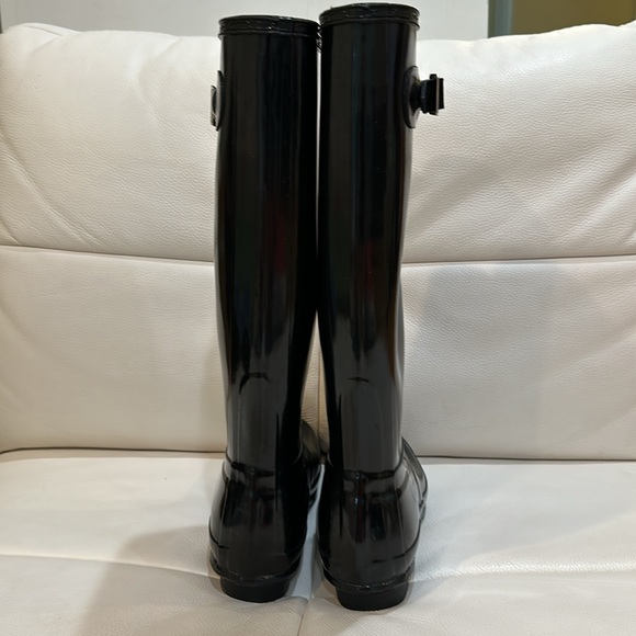 Hunter Original Tall Rain Boots Womens US Size 7M/8F - Picture 5 of 17
